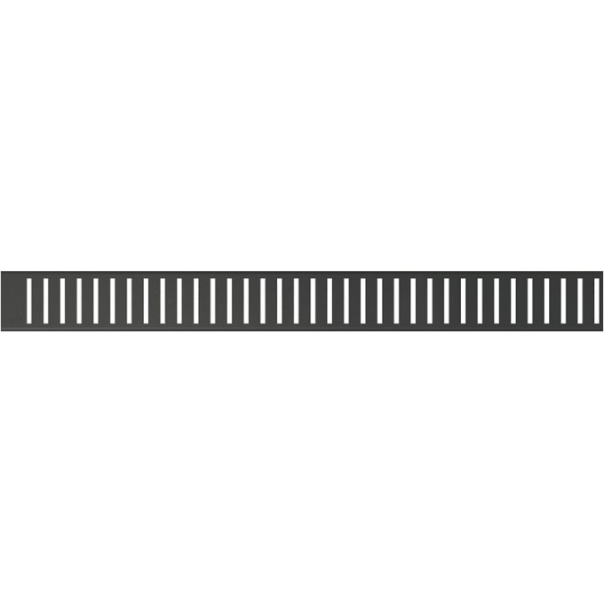 Решетка ALCAPLAST PURE-750BLACK для водоотводящего желоба